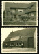 2x Orig. Foto 1957 Wedel / LK Pinneberg, Schleswig-Holstein, Haus Hörnstraße 2 - Wedel