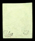 (*) N°2b, 15c Vert-foncé, Quatre Belles Marges Et Jolie Couleur, R.R.R (signé Calves/certificats)  Qualité: (*)  Cote: 1 - 1849-1850 Cérès