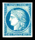 (*) N°5B, 40c Bleu, Premier Non émis, Imprimé Avant Le 9 Mars 1849, Date De La Décision Du Changement De Couleur Du 20c  - 1849-1850 Cérès