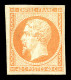 * N°16, (références Maury), 40c Orange Sur Gris, TTB (signé Calves/certificats)  Qualité: *  Cote: 5350 Euros - 1853-1860 Napoléon III