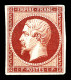 (*) N°18, 1f Carmin, Très Jolie Pièce. TTB (certificats)  Qualité: (*)  Cote: 4000 Euros - 1853-1860 Napoléon III.