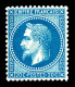 ** N°29B, 20c Bleu Type II, Centré. SUP (certificat)  Qualité: ** - 1863-1870 Napoléon III Con Laureles