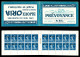 ** N°140-C6, Série 38-A: PREVOYANCE VIE Et BIJOUX ORIA, 25c Bleu Type II Surchargés 'ANNULE', R.R.R. Et SUP (certificat) - Old : 1906-1965