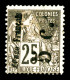 (*) N°4Aa, 5c Sur 25c Type II, Surcharge Verticale (de Bas En Haut). TB  Qualité: (*)  Cote: 400 Euros - Unused Stamps