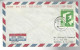 53308 ) Austria First Flight Cover Non Stop Jet Frankfurt Wien New York Postmarks 1960 Airmail - Erst- U. Sonderflugbriefe