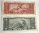 Brasil Banknotes Resellado 10 Y 50 Centavos, 1967 Serie 948a, 2224a, P185/6, XF, AU. - Brésil