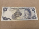 Billete De Las Islas Caimán De 1 Dólar, Nº Bajisimo A000463, Año 1974, UNC - Isole Caiman