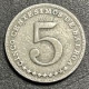 5 Centesimos, Panama, 1961 - Panama