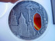 Delcampe - NIUE 2 $ 2013 ARGENTO 2 Oz 999 MYSTERIES OF WAWEL CASTLE CRYSTAL ART AGATE STONE CONSERVAZIONE FDC CON GARANZIA E COFANE - Niue