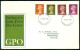 Great Britain 1968 FDC Pre-decimal Machins - 1952-1971 Pre-Decimal Issues