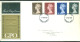 Great Britain 1969 FDC Pre-decimal Machins High Values - 1952-1971 Pre-Decimal Issues