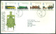 Great Britain 1975 FDC Railways - 1971-1980 Decimal Issues