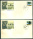 Canada 1988 FDC's (2) Wildlife And Habitat Conservation Scott 1204-1205 - 1981-1990