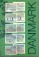 Denemarken 1981 Maximumkaart Met Toeristische Gebieden Alle Zegels Uit De Serie - Maximumkarten (MC)
