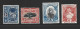 Tonga 1897 Turtle Watermark Definitives 4 Values To 6d Coral FM - Tonga (...-1970)