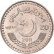 Monnaie, Pakistan, 20 Rupees, 2011, SPL, Cupro-nickel, KM:71 - Pakistan