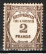 Francia 1927 Segnatasse Unif.S62 */MH VF/F - 1859-1959.. Ungebraucht