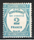 Francia 1927 Segnatasse Unif.S61 */MH VF/F - 1859-1959 Postfris