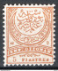 Turchia 1884 Unif.59A */MH VF/F - Usados