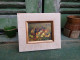 Petit Tableau Nature Morte Aux Fruits Panier Renversé 1950/1960 - Oelbilder