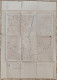 JERICHO River Jordan Area Map 1960 Israel Palestine West Bank Hebrew - 50x70cm - Other & Unclassified