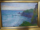 Delcampe - LOUIS FIDRIT (1883-1918) Tableau Paysage Marin Bretagne Cote Bretonne  LOUIS FIDRIT (1883-1918) - Olieverf