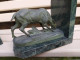 Delcampe - Paire De Serre-Livres Cerf Et Biche Patine Bronze Antique Animal Nature Chasse - Metallo