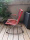 Chaise Fauteuil Enfant Pliable Vintage  60's  "Scoubidou" ROUGE - Chaises