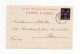 !!! ZANZIBAR, CPA DE 1902 POUR PARIS - Briefe U. Dokumente