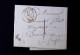 Delcampe - Lettre COTE D'OR : 52 Lettres Dont N°1 10c Bistre-jaune, OBL Grille + Cursive "20 Aisey Sur Seine" (faible) + T15 "Chati - 1849-1876: Période Classique