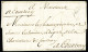 Lettre Valenciennes : Lettre Avec "V" Orné D'une Fleur De Lys De Valenciennes (L N°3 - 1711) Ex Collection Lenain - Cert - 1849-1876: Periodo Clásico