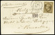 Lettre LE PARMENTIER N°30 Obl. étoile Sur Carte Postale De Paris R. St Lazare 15.121870 Pour La Belgique, Càd D'arrivée  - Krieg 1870