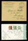 Lettre 6 Lettres De Belgique Pendant La Guerre 1914-1918 Dont AFF Mixte France - Belgique - Grande-Bretagne (1915) Et LF - Sonstige & Ohne Zuordnung