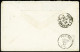 Lettre N°15 + 22 OBL Losange De Points + CAD "Roma" (1868) Sur Lettre Pour La France. TB - Papal States