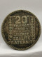 20 FRANCS ARGENT TURIN 1933  PATINE / SILVER - 20 Francs