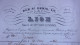 XIX EME 1842 277 RUE SAINT DENIS MAISON DES BAINS LION // MOULUSSON LINGERIES CAPOTTES PERCULE... - 1800 – 1899