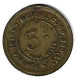 *	United Kingdom (United Kingdom, British Overseas Territories Trade Token Portsea Island MUTUAL CO-OP. SOC. LTD. 3D - Firma's