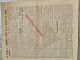 87-LIMOGES-ORADOUR GLANE-GUERRE 1939-1945- RARE JOURNAL LEPOPULAIRE CENTRE 1944- LIBERATION -RESISTANCE-BOURSICOT-BLOCH - Documents Historiques