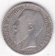 1 FRANC 1887. Légende Flamand.. Sans Le Point Après Le L De La Signature, Leopold II. En Argent - 1 Franc