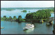 PARRY SOUND Cruise Boat The Island Queen Passing Through ROSE POINT NARROWS - Thousand Islands