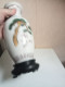 Delcampe - Vase Asiatique XIXème En Porcelaine Hauteur 25 Cm - Vasen