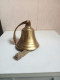 Cloche En Bronze Doré Hauteur 11 Cm - Bells