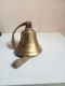 Cloche En Bronze Doré Hauteur 11 Cm - Bells