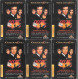 6-CARTES-PUCE-BRITISH TELECOM-2£-SERIE Complete -FILM GOLDENEYE-007-TBE-RARE - Collections