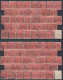 ⁕ Australia 1926 - 1931 ⁕ KGV 2d Red ⁕ 76v Used, Shades - See Scan - Used Stamps