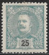 Portugal – 1895 King Carlos 25 Réis Mint Stamp - Ungebraucht