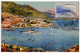 Monaco 1947 Postcard Le Port Et Le Regates; Scott 168B - 1.20fr Panorama Of Monaco - Porto
