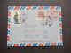 1987 China / Taiwan R.O.C. Abs. Dominican Fathers Aerogramm / Luftpostleichtbrief Mit Zusatzfrankaturen Nach Haltern - Storia Postale