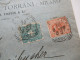 Delcampe - Italien 1893 / 98 Vier Auslands Belege Venezia (2) Und Milano (2) Nach Anvers! Firmenumschläge / Mit Ank. Stempel - Marcophilie