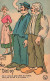 ILLUSTRATIONS - Signés - Griff - Fais Pas D'œil à Ta Voisine - Colorisé - Carte Postale Ancienne - Griff